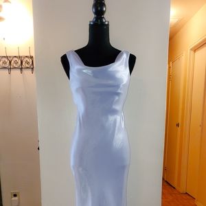 Lavender Cowl Neck Dress (Prom Dress)